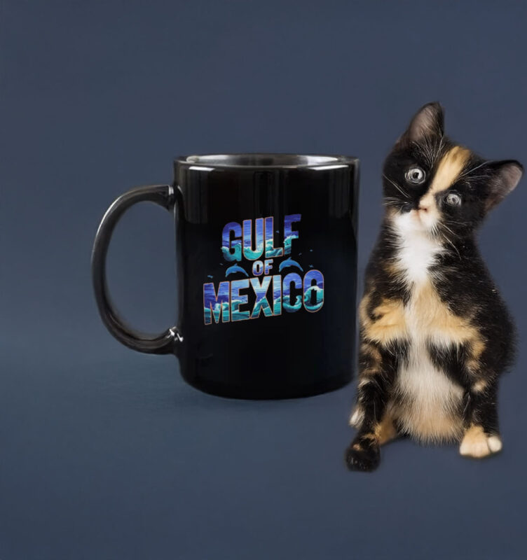 Anti Trump Funny Gulf of Mexico Flag Classic Mug