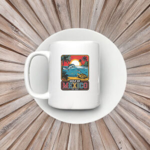 Anti Trump - Gulf of Mexico Shirt Retro Gulf Coast Crewneck Texas Alabama Florida Beach Mug