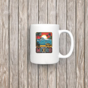 Anti Trump - Gulf of Mexico Shirt Retro Gulf Coast Crewneck Texas Alabama Florida Beach Mug