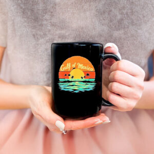Awesome Gulf of Mexico Beach Palms Summer Vacation Mug