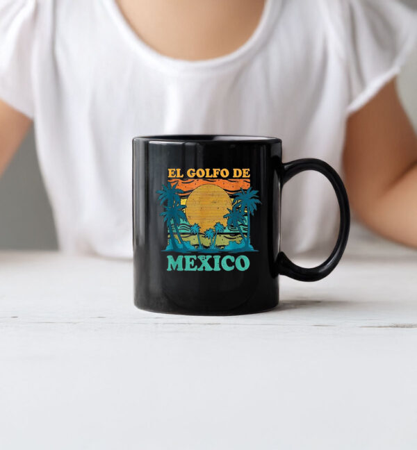 El Golfo De México Retro Beach Gulf Of Mexico Mug