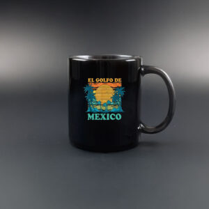 El Golfo De México Retro Beach Gulf Of Mexico Mug