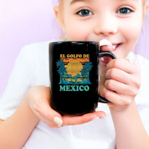 El Golfo De México Retro Beach Gulf Of Mexico Mug