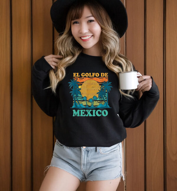 El Golfo De México Retro Beach Gulf Of Mexico T-Shirt