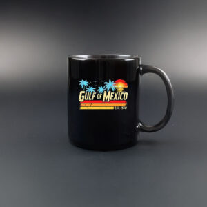 Est 1550 Gulf of Mexico Forever Retro Vintage Beach Mug Coffee