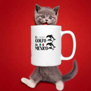 Golfo De Mexico Mug - El Golfo De Mexico With Dolphin