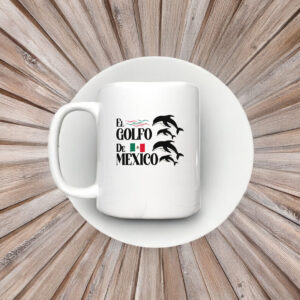 Golfo De Mexico Mug - El Golfo De Mexico With Dolphin