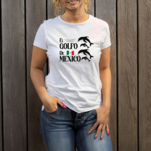 Golfo De Mexico T-Shirt - El Golfo De Mexico With Dolphin