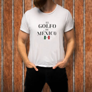 Golfo De Mexico T-shirt Mexican Flag