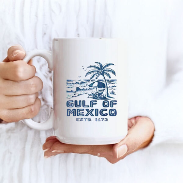 Gulf Of Mexico 1672 Beach Mug