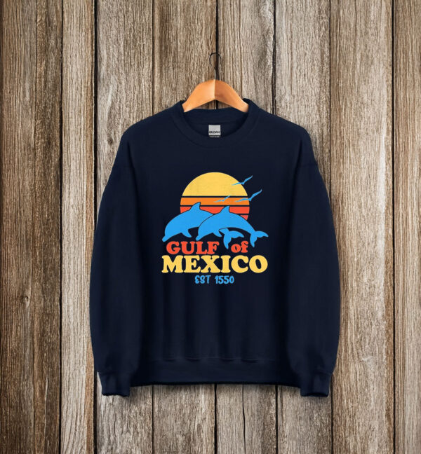 Gulf Of Mexico Est 1550 Historic Aesthetic T-Shirt