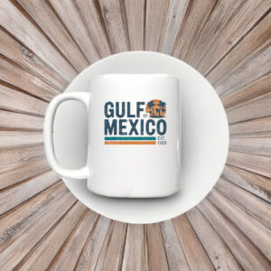 Gulf Of Mexico Est 1550 - Texas Alabama Mississippi Florida Beach Mug