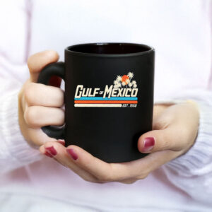 Gulf Of Mexico Est. 1550 Retro Style Mug