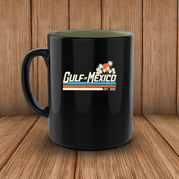 Gulf Of Mexico Est. 1550 Retro Style Mug