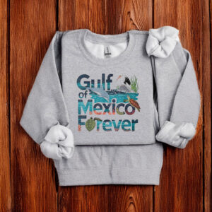 Gulf Of Mexico Forever Marine Wildlife Ocean Conservation T-Shirt