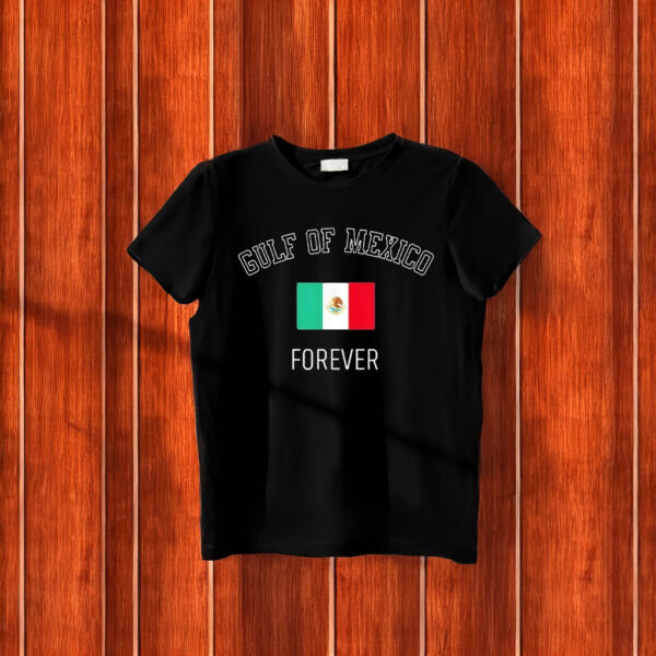 Gulf Of Mexico Forever Mexican Flag T-Shirt