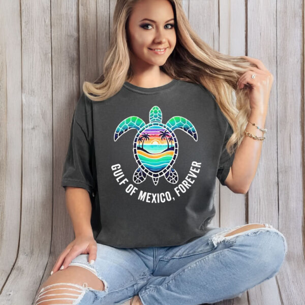 Gulf Of Mexico Forever Mexican Turtle T-Shirt