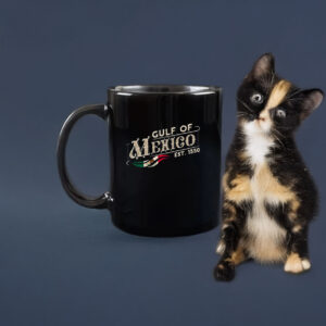 Gulf Of Mexico Mug - With Mexico Flag