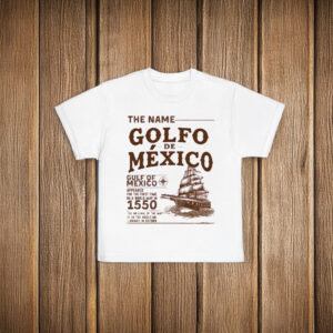 Gulf Of Mexico Name Origin 1550 T-Shirt