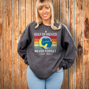 Gulf Of Mexico Never Forget 1519 2025 T-Shirt