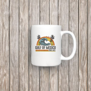 Gulf Of Mexico Since 1672 Vintage Beach Summer Vacation Men Mug