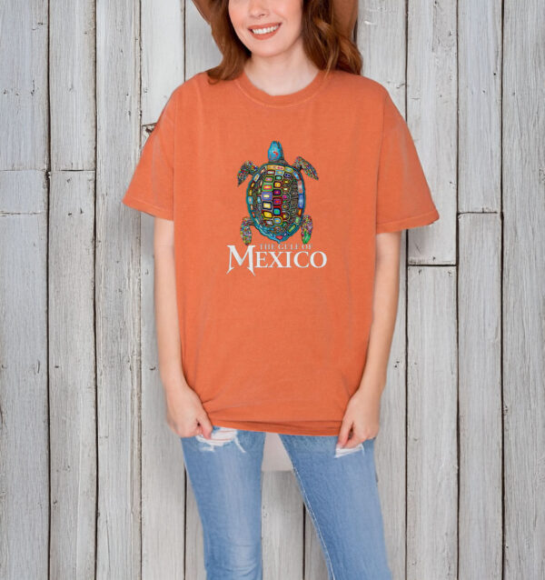 Gulf Of Mexico Tortuga Art T-Shirt