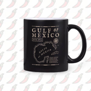 Gulf of Mexico 1672 Historic Map Mug