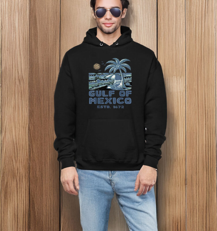 Gulf of Mexico 1672 Vintage Beach - Gulf of Mexico Forever T-Shirt