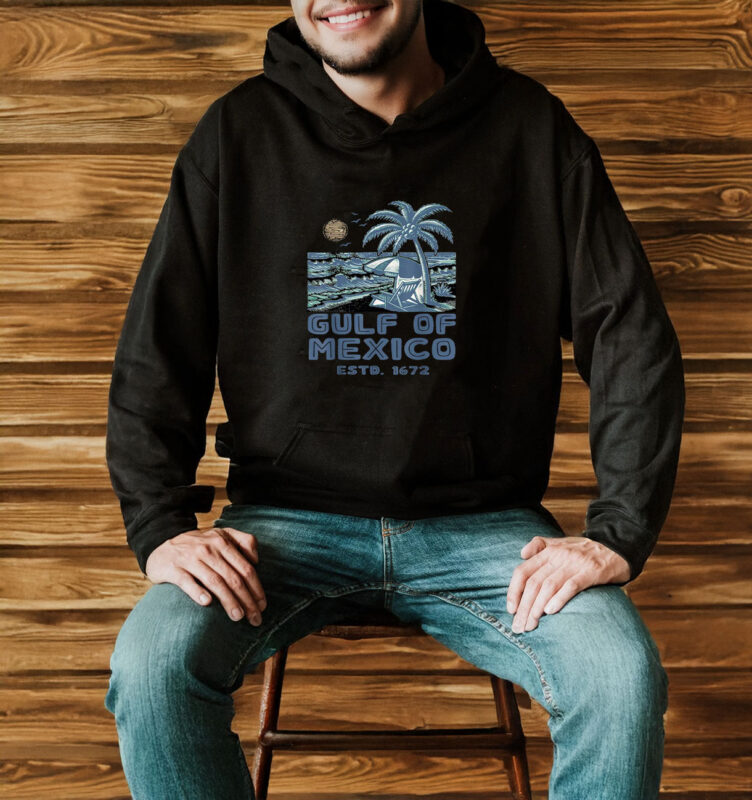 Gulf of Mexico 1672 Vintage Beach - Gulf of Mexico Forever T-Shirt