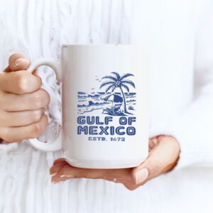 Gulf of Mexico 1672 beach vintage Mug