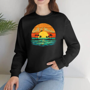 Gulf of Mexico Beach Palms Summer Vacation T-Shirt