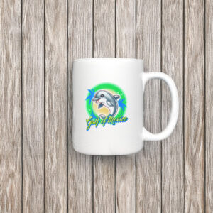 Gulf of Mexico Dolphin FDT Double Sided Funny Anti Trump Graphic Mug
