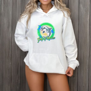 Gulf of Mexico Dolphin FDT Double Sided Funny Anti Trump Graphic T-Shirt