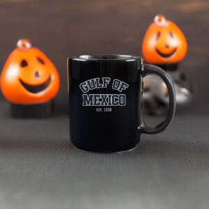 Gulf of Mexico Embroidered - Texas Alabama Mississippi Florida Beach est 1550 Mug