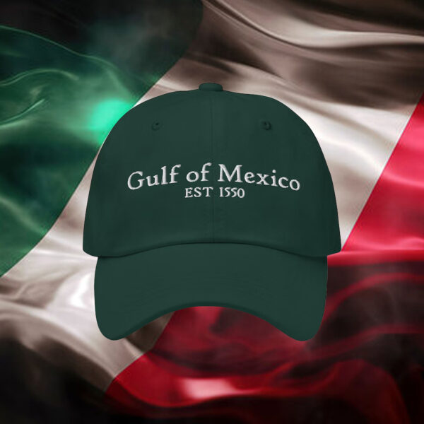 Gulf of Mexico Est 1550 Embroidery Dad Hat