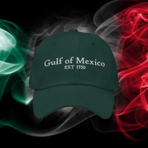 Gulf of Mexico Est 1550 Embroidery Dad Hat