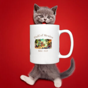 Gulf of Mexico Est 1550 Gulf Coast Historical Gulf of Mexico Mug