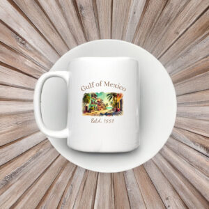 Gulf of Mexico Est 1550 Gulf Coast Historical Gulf of Mexico Mug