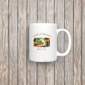 Gulf of Mexico Est 1550 Gulf Coast Historical Gulf of Mexico Mug