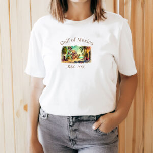 Gulf of Mexico Est 1550 Gulf Coast Historical Gulf of Mexico T-Shirt