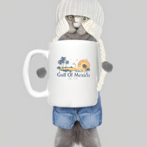 Gulf of Mexico Est 1550 - Vintage Gulf of Mexico Since 1550 Mug