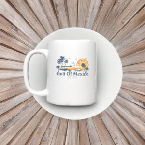 Gulf of Mexico Est 1550 - Vintage Gulf of Mexico Since 1550 Mug