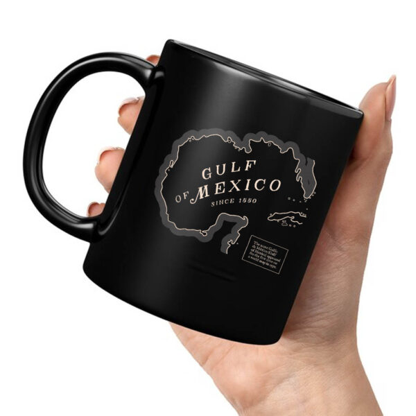 Gulf of Mexico Map Since 1550 Mug