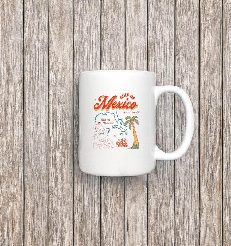 Gulf of Mexico Mug - Anti fascist