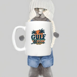 Gulf of Mexico Mug Coffee Gulf Coast Texas Alabama Mississippi Florida Beach