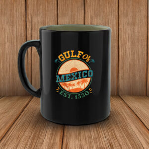 Gulf of Mexico Palms Summer Holiday Vacation Mug