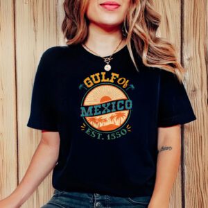 Gulf of Mexico Palms Summer Holiday Vacation T-Shirt