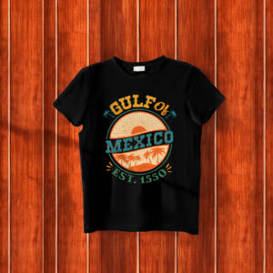 Gulf of Mexico Palms Summer Holiday Vacation T-Shirt