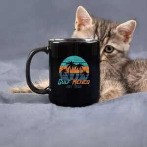 Gulf of Mexico Retro Vintage Beach Golfo de México Mug