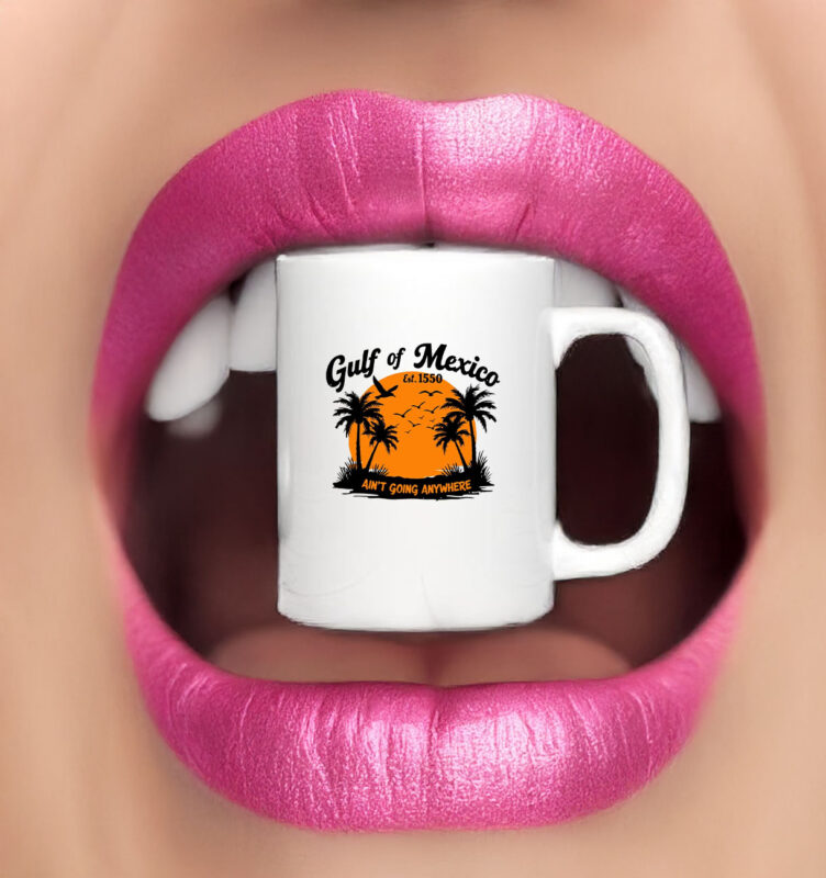 Gulf of Mexico Since 1550 Mug Vintage Gulf of Mexico Since 1550